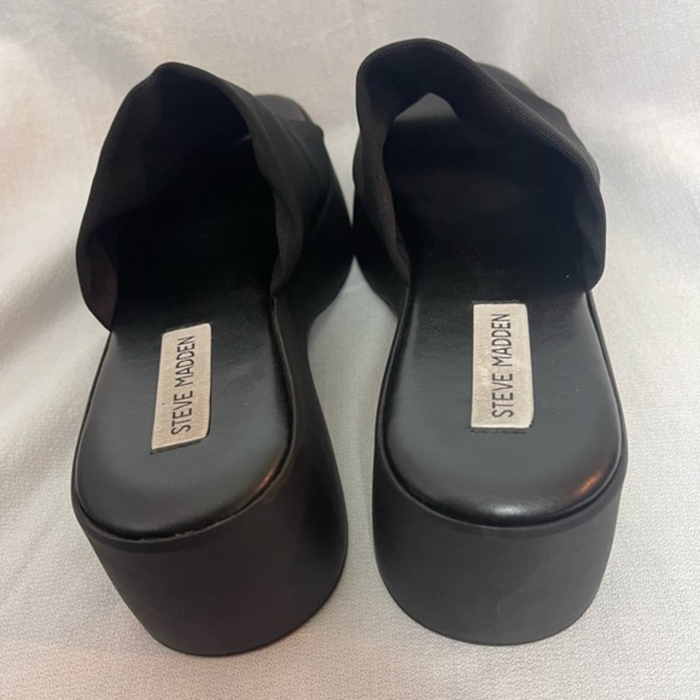 Steve Madden Y2k 90's Slinky 30 Slides Sandals Pl… - image 4